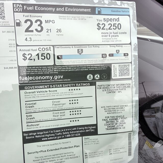 2026 Nissan Pathfinder SV