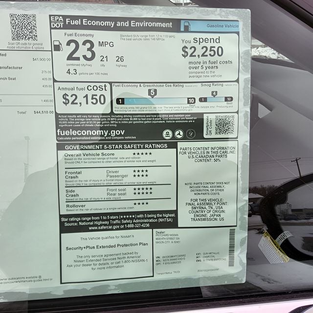 2026 Nissan Pathfinder SV