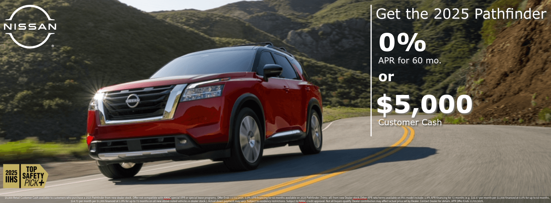 2026 Nissan Pathfinder in Mason City IA